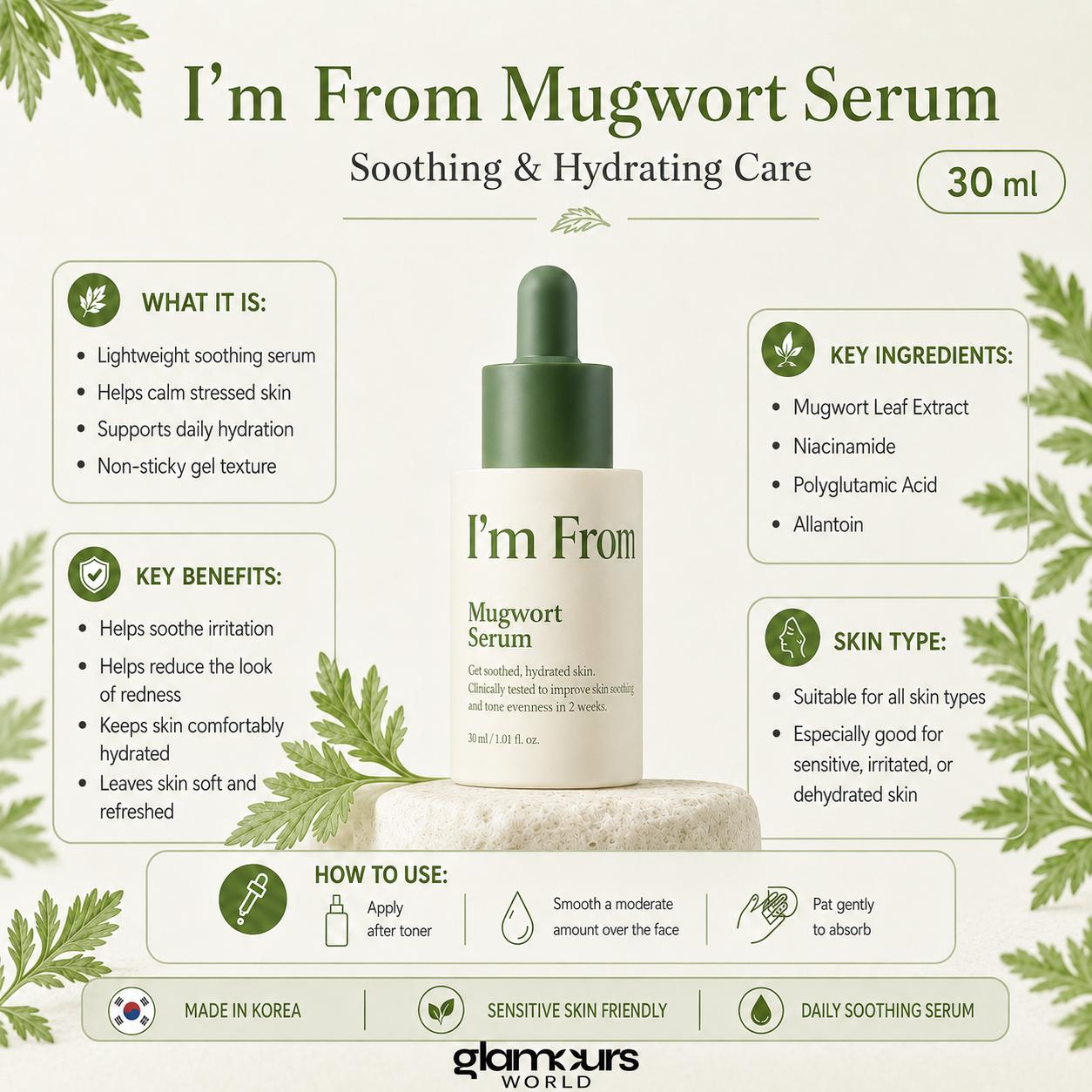 Im From Mugwort Serum 30ml